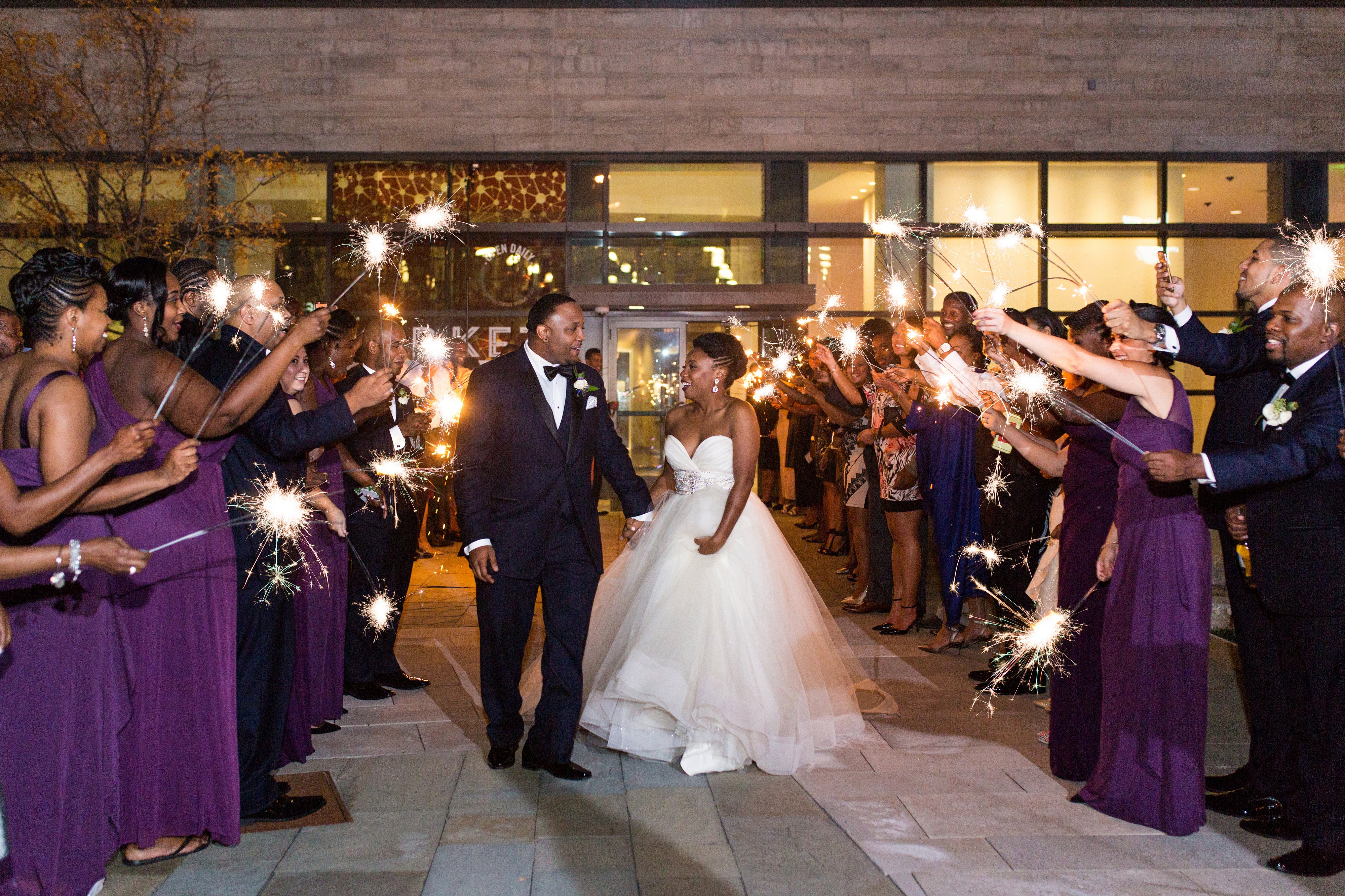 Bridal Bliss: Cottrell And Niles' Modern Wedding Was Simply Marvelous
